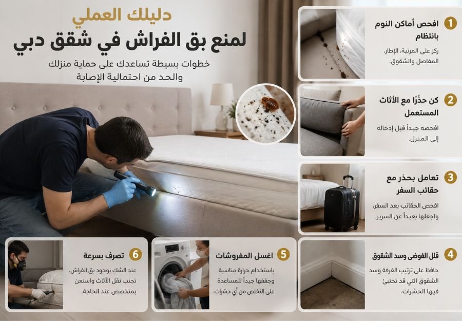 مكافحة بق الفراش