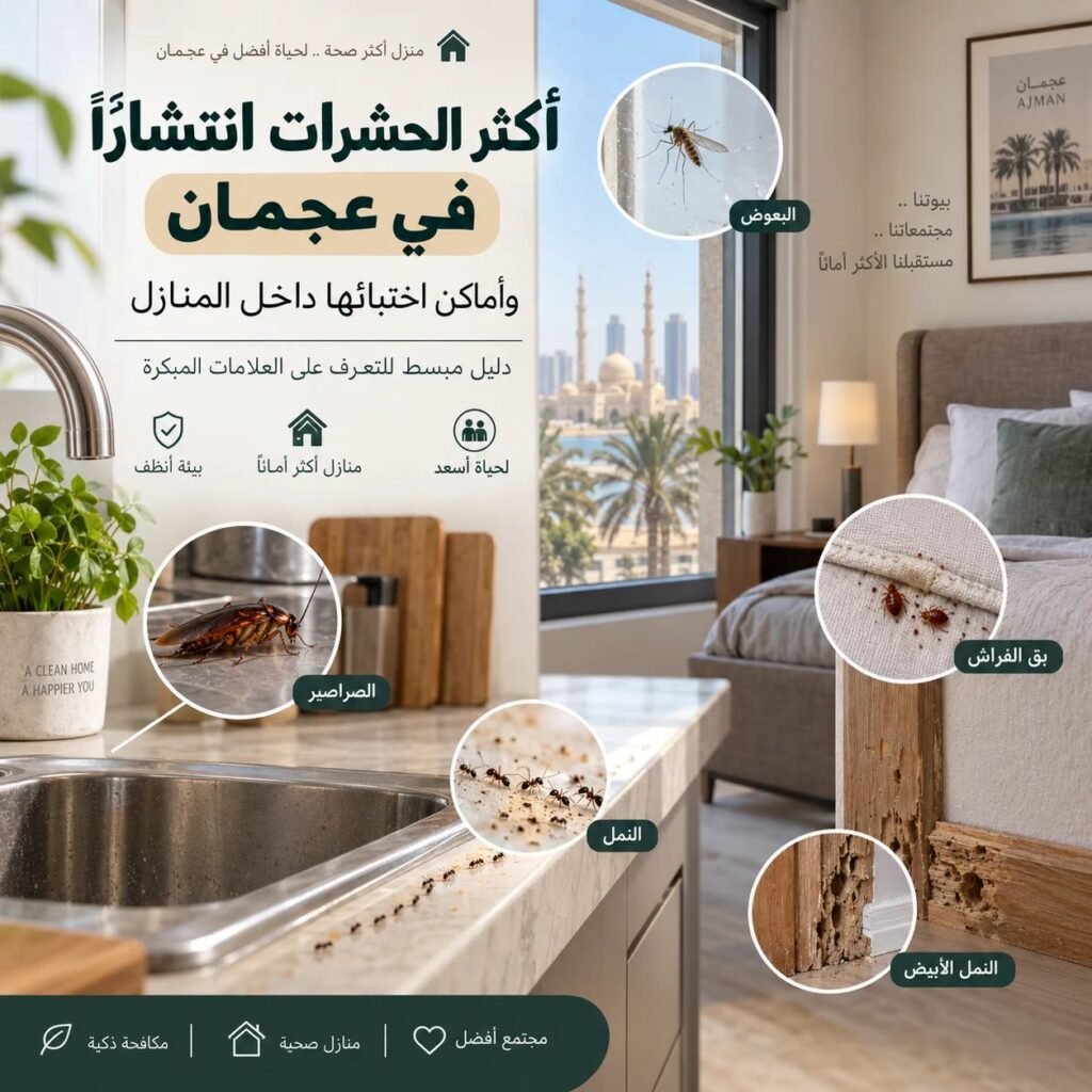حشرات عجمان